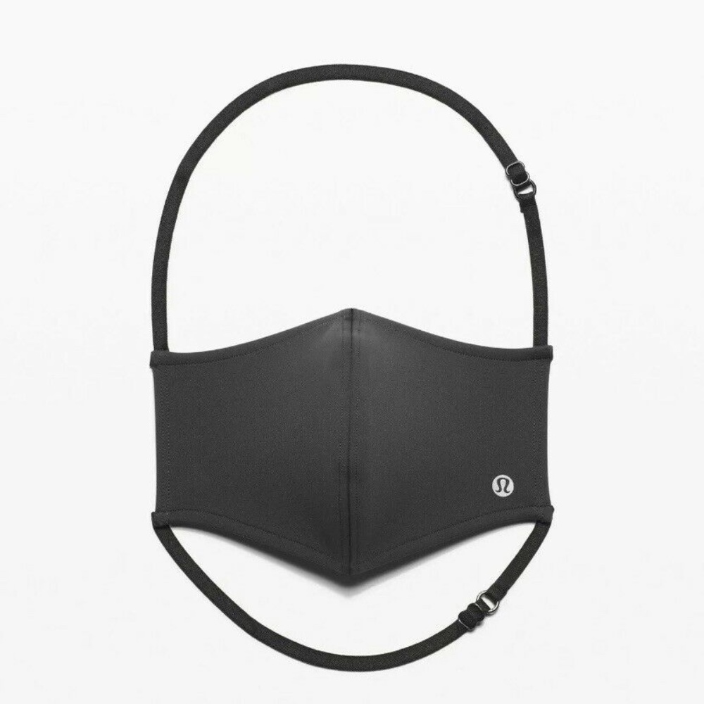 Lululemon Double Strap Face Mask Graphite Grey